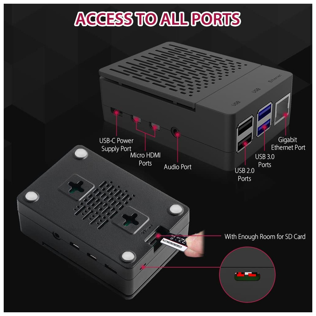 DeskPi Pro : un châssis pour ajouter un stockage 2.5 à son Raspberry Pi