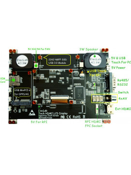 Test Ecran LCD 7 tactile sur Raspberry Pi - Raspberry Lab