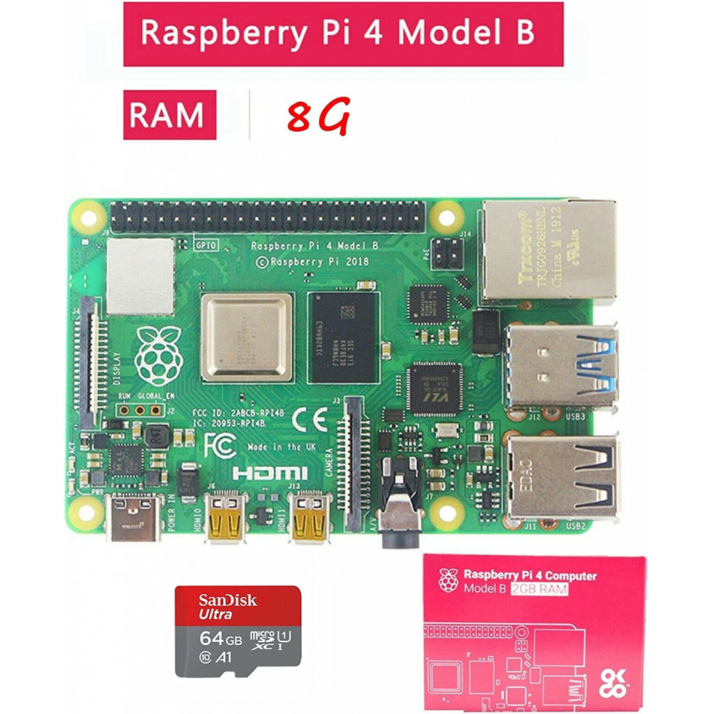 Le Raspberry Pi 4 existe désormais en version 8Go
