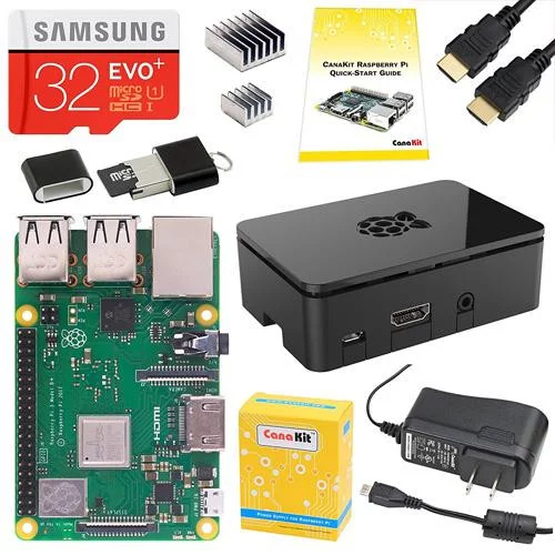 Raspberry Pi 3 Modèle B + Kit de démarrage 32 GB