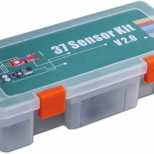 Alternative view of ELEGOO Kit de modules de capteur 37 en 1 mis à niveau avec tutoriel compatible avec Arduino IDE UNO R3 MEGA2560 Nano
