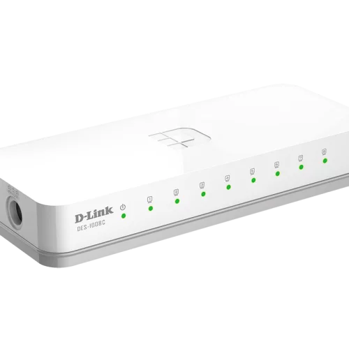 D LINK 8 PORT DESKTOP SWITCH DES-1008C