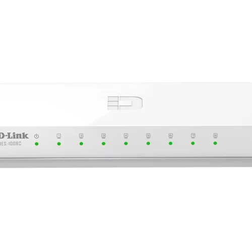 Alternative view of D LINK 8 PORT DESKTOP SWITCH DES-1008C