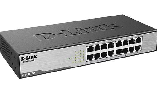 Alternative view of D LINK 16 PORT DES-1016D