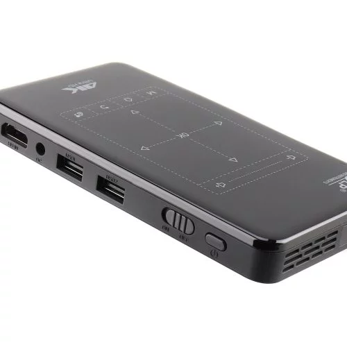 Alternative view of MINI VIDEO PROJECTEUR P09-II 4K ULTRA HD 8GB