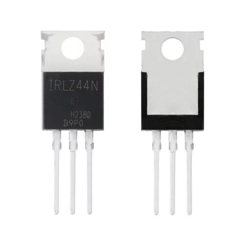 Alternative view of Transistor MOSFET IRLZ44N IRLZ44 47 A 55 V IRLZ44NPBF MOSFET à niveau logique 47 A 55 V TO-220