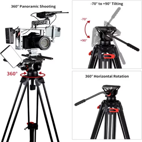 Alternative view of COMAN TRIPIED CAMERA DF16LS