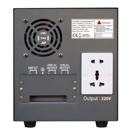 Alternative view of R SCAR REGULATEUR DE TENSION MCD-3000VA / 3KVA