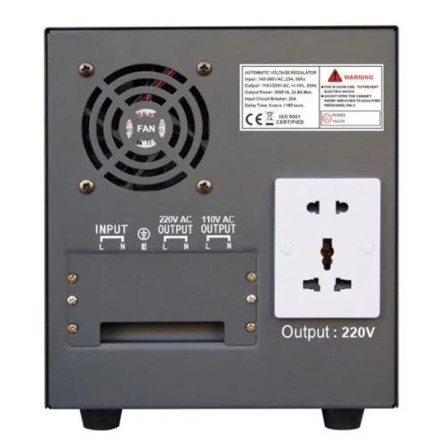 Alternative view of R SCAR REGULATEUR DE TENSION MCD-5000VA / 5KVA