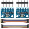 WWZMDiB Lot de 2 modules de capteur d'accéléromètre 3 axes ADXL345, transmission IIC/SPI, compatible avec l'imprimante 3D Klipper Arduino GY-291