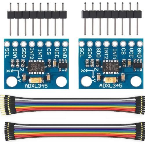 WWZMDiB Lot de 2 modules de capteur d'accéléromètre 3 axes ADXL345, transmission IIC/SPI, compatible avec l'imprimante 3D Klipper Arduino GY-291