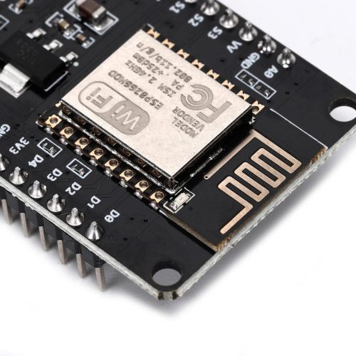 Alternative view of ESP8266 NodeMCU V3 CH340 Type-C 30 broches – module Wi-Fi IoT compatible Arduino IDE