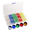 KINGSO 500pcs Diode Électroluminescente Ampoule LED (100 chaque couleur) [Classe énergétique A+]