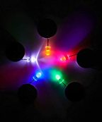 KINGSO 500pcs Diode Électroluminescente Ampoule LED (100 chaque couleur) [Classe énergétique A+] – Image 3