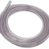 Tubes en vinyle transparent non renforcés de qualité alimentaire en PVC étanche, 50 FT, 1/4 pouce ID x 3/8 pouce OD