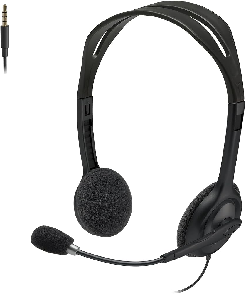 Logitech H111 – Casque Stéréo Filaire avec Microphone, Jack 3,5 mm – Image 10