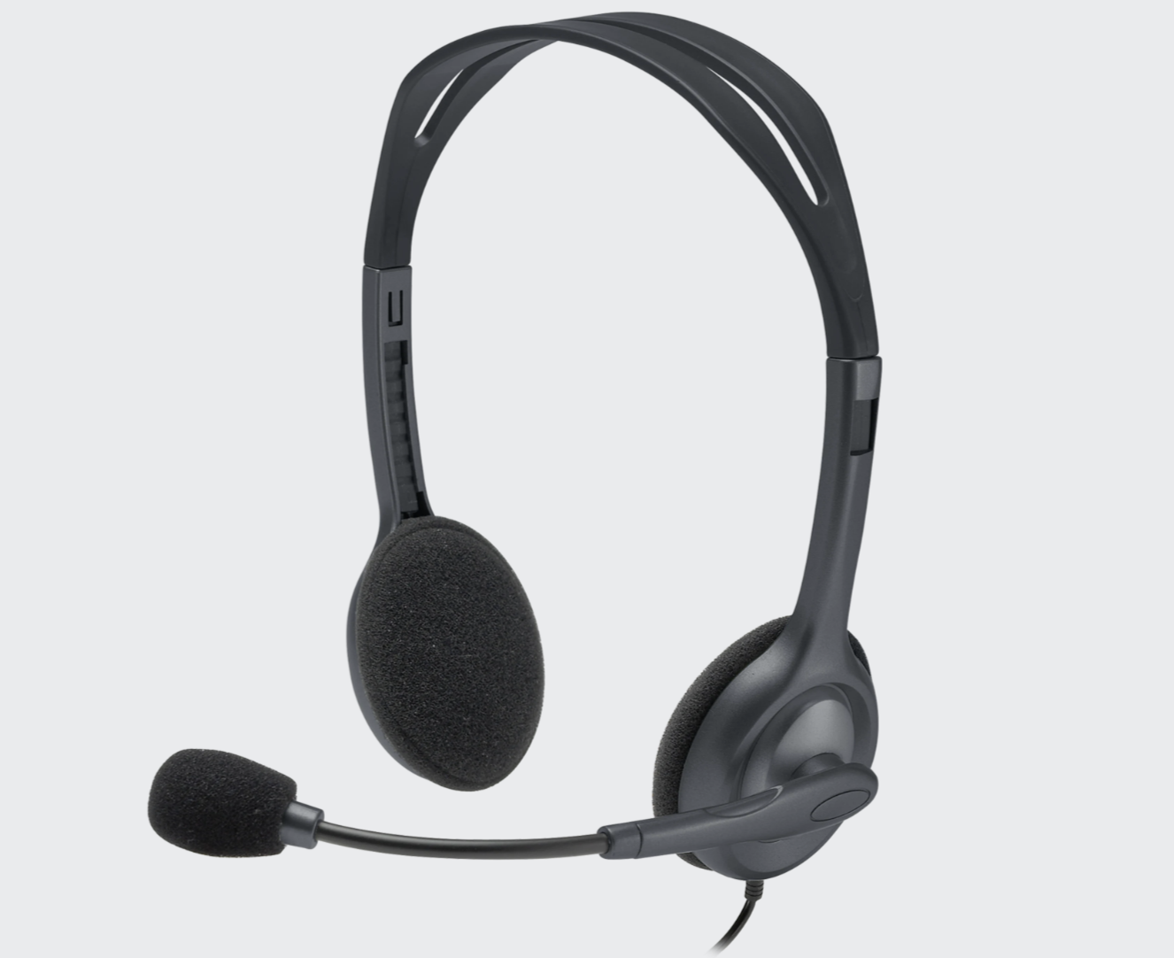 Logitech H111 – Casque Stéréo Filaire avec Microphone, Jack 3,5 mm – Image 5