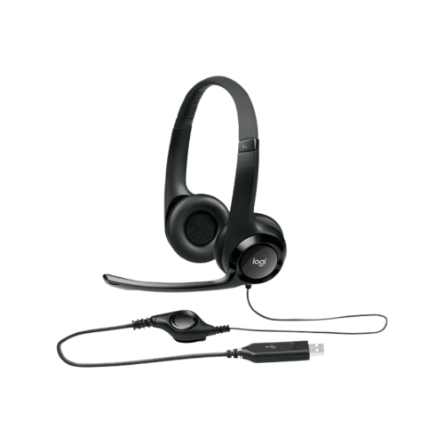 Casque Logitech USB H390 avec microphone antibruit