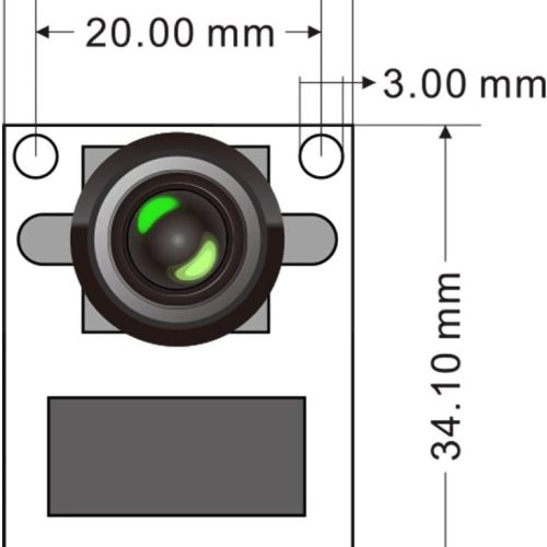 Arducam Mini Module Camera Shield 5MP Plus OV5642 Camera Module pour Arduino UNO Mega2560 Board – Image 7