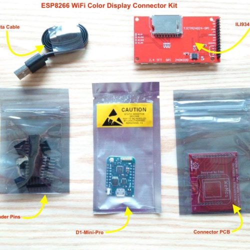 ESP8266 WiFi Color Display Kit – Image 3