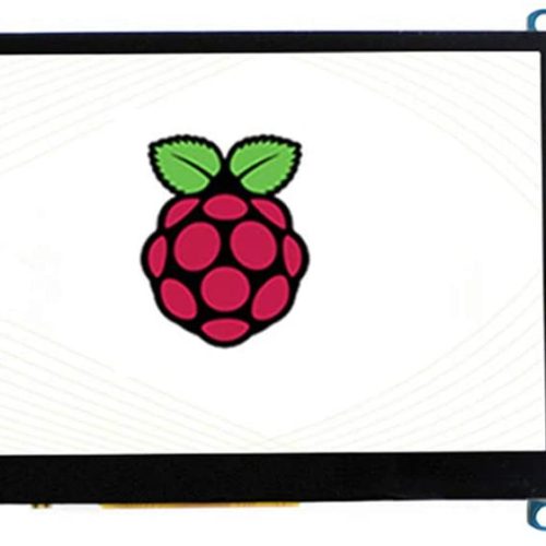 Alternative view of LANDZO Raspberry Pi 5 Inch Touch Display 480x320