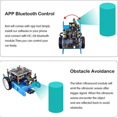 Robot Éducation Programmable Kit De Voiture Éducation STEM, Compatible avec Arduino IDE – Image 8