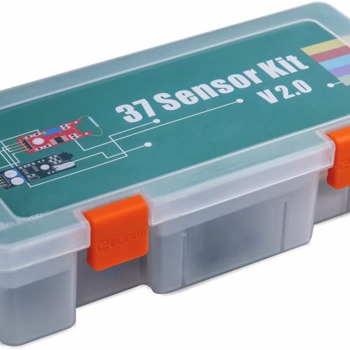 Alternative view of ELEGOO Kit de modules de capteur 37 en 1 mis à niveau avec tutoriel compatible avec Arduino IDE UNO R3 MEGA2560 Nano