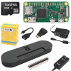 CanaKit Raspberry Pi Zero W (sans fil) Kit de démarrage complet avec étui noir de qualité supérieure