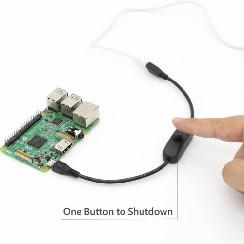 Alternative view of Pi Power Swtich Raspberry
