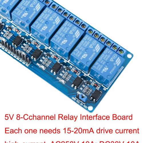 8 Canaux CC 5 V CC 230 V Module de relais – Image 5