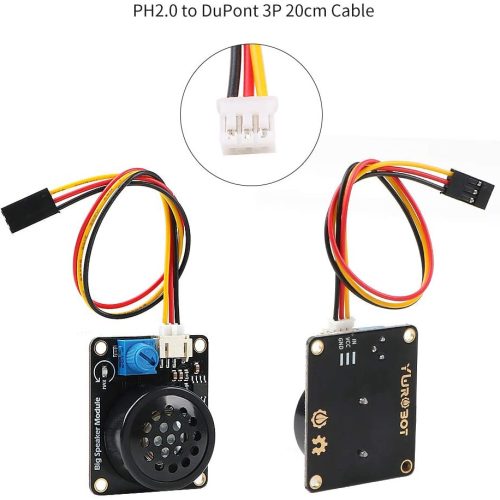 Module de haut-parleur 2 pièces,  électronique g Dupont 3P 20 cm amplificateur de câble lecteur de musique pour Arduino – Image 3
