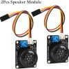 Module de haut-parleur 2 pièces,  électronique g Dupont 3P 20 cm amplificateur de câble lecteur de musique pour Arduino
