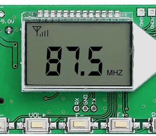 Digital Stereo FM Receiver Module LED Display Radio Wireless Receiver for DIY