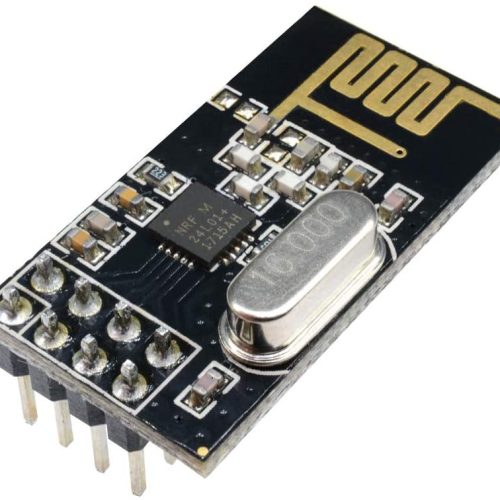 1PCS NRF24L01 Wireless Transceiver Module with NRF24L01 Socket Breakout Adapter 8 Pin Plate Board Compatible with Arduino – Image 3