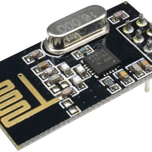 1PCS NRF24L01 Wireless Transceiver Module with NRF24L01 Socket Breakout Adapter 8 Pin Plate Board Compatible with Arduino – Image 4