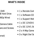 camera surveillance HD 8 canaux 1080p HD Night Owl avec 1 To de disque dur – Image 5