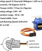 Alternative view of SG90 Micro Servo Motor Mini Arduino Servo
