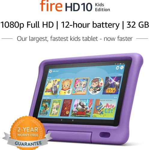 Tablette Fire HD 10 Kids Edition - Écran Full HD 10,1 1080p, 32 Go