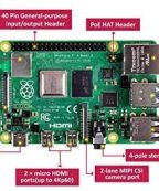 Raspberry Pi 4 Model B 2019 Quad Core 64 Bit WiFi Bluetooth – Image 5