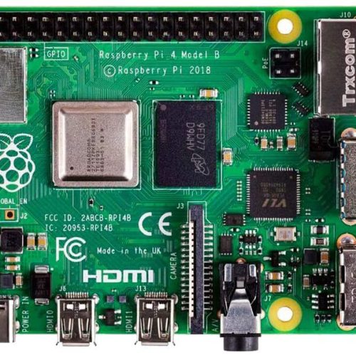 Raspberry Pi 4 Model B 2019 Quad Core 64 Bit WiFi Bluetooth