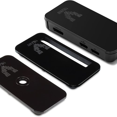 Vilros Raspberry Pi Zero W Basic Starter Kit - Black Case Edition - Comprend Pi Zero W - Alimentation et étui noir Premium – Image 4