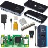 Vilros Raspberry Pi Zero W Basic Starter Kit - Black Case Edition - Comprend Pi Zero W - Alimentation et étui noir Premium