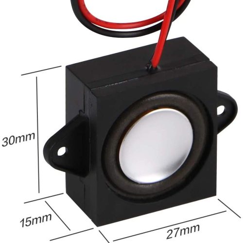 Haut-parleur Arduino 3 Watt 8 Ohm Mini haut-parleur à cavité unique Connecteur de haut-parleur d'une interface un à deux 3.3V 5V – Image 3