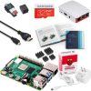 Vilros Raspberry Pi 4 Kit de démarrage complet avec étui officiel (rouge / blanc)