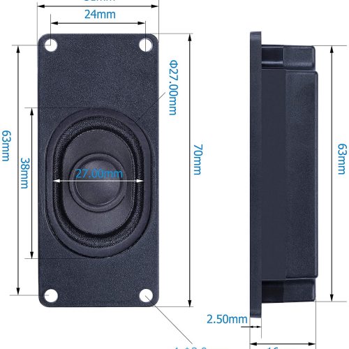 Haut-parleur CQRobot 3 Watt 8 Ohm pour Arduino – Image 8