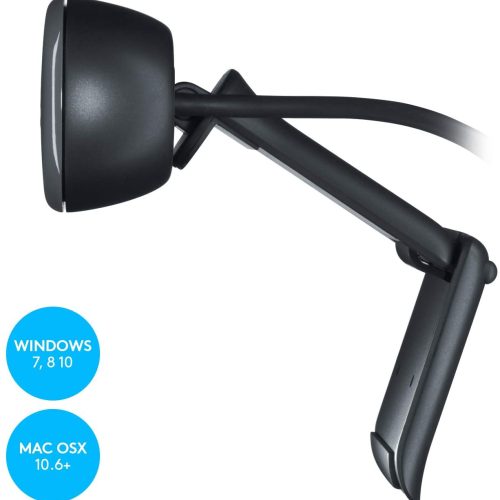 Webcam Logitech C270 3MP USB 2.0 Black – Image 5