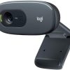 Webcam Logitech C270 3MP 1280 x 720pixels USB 2.0 Black
