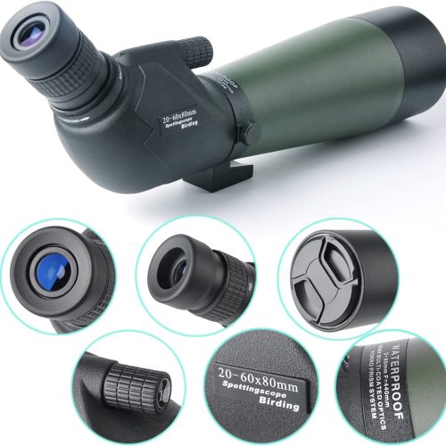 Prism Spotting Scope - Portée étanche pour l'observation des oiseaux, tir à l'arc, tir à l'arc, activités de plein air – Image 4