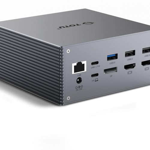 Station d'accueil à triple affichage TOTU USB-C 4K – Image 4