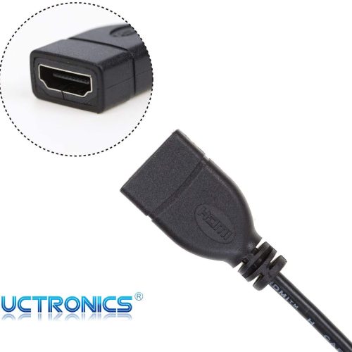 Câble Micro HDMI vers HDMI pour Raspberry Pi 4 B – Image 4